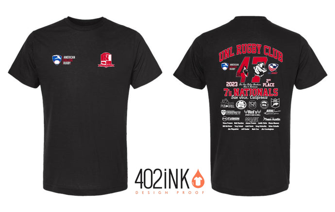 UNL Rugby Ara / Harrison T-shirt 2023